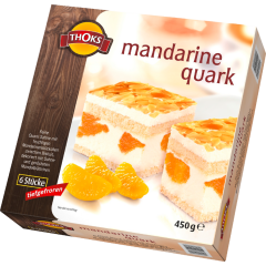 THOKS Mandarine-Quark Schnitten 450 g 