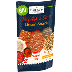 Dr. Karg's Bio Linsen-Snack Paprika & Chili 85 g 