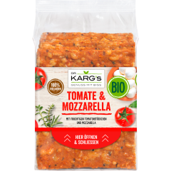 Dr. Karg's Bio Vollkorn Knäckebrot Tomate & Mozzarella 200 g 