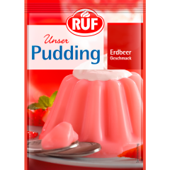 RUF Pudding Erdbeer-Geschmack für 500 ml 