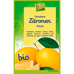 Biovita Bio geriebene Zitronenschalen 11 g 
