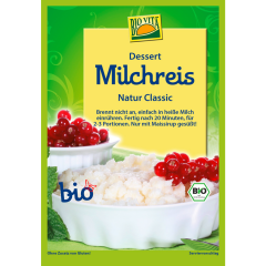Biovita Bio Dessert Milchreis Natur Classic 115 g 