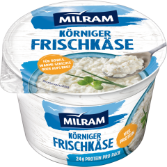 MILRAM Körniger Frischkäse 3,5 % Fett i. Tr. 200 g 