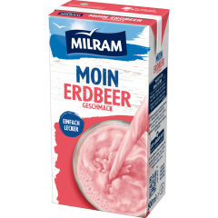 MILRAM Erdbeer Drink 0,1 % Fett 500 ml 