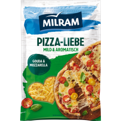 MILRAM Pizza Liebe Reibekäse 43 % Fett i. Tr. 150 g 