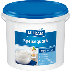 MILRAM Speisequark 40 % Fett i. Tr. 5 kg 