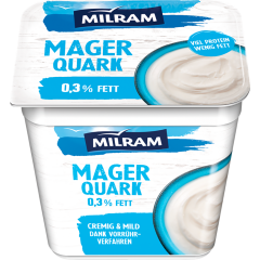MILRAM Mager Quark 0,3 % Fett 500 g 