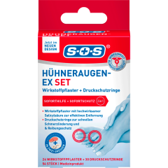 SOS Hühneraugen-Ex Set 54 Stück 
