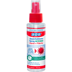 SOS Desinfektions-Spray INTENSE Hand & Fläche 100 ml 