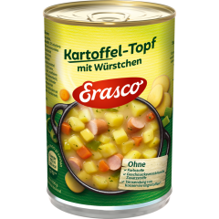 Erasco Kartoffel-Topf mit Würstchen 400 g 