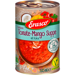 Erasco Karibische Tomate-Mango-Suppe mit Kokos 395 ml 