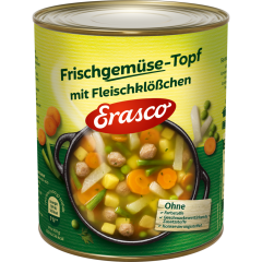 Erasco Frischgemüse-Topf mit Fleischklößchen 800 g 