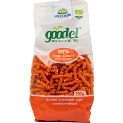 Govinda Bio Goodel Rote Linsen-Leinsaat Nudeln 250 g 