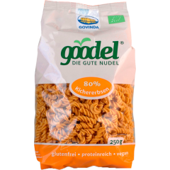 Govinda Bio Goodel Nudel Kichererbse-Leinsaat Glutenfrei 250 g 
