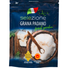 Selezione Grana Padano gerieben 32 % Dreiviertelfettstufe 100 g 