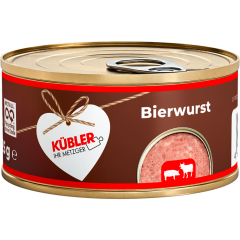 KÜBLER Bierwurst 125 g 