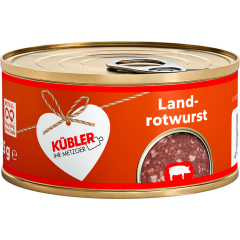 KÜBLER Landrotwurst 125 g 