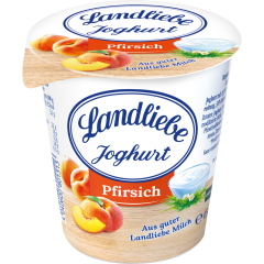 Landliebe Fruchtjoghurt Pfirsich 3,8 % Fett 150 g 