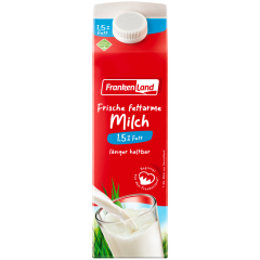 Frankenland Frische Fettarme Milch länger haltbar 1,5 % Fett 1 l 