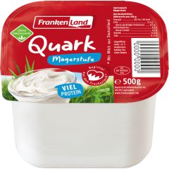 Frankenland Speisequark Magerstufe 0,2 % Fett 500 g 