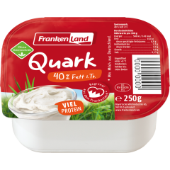 Frankenland Speisequark 40 % Fett i. Tr. 250 g 
