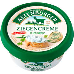 Der Grüne Altenburger Ziegencreme Kräuter 25 % Fett absolut 150 g 
