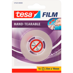 tesa tesafilm® von Hand einreißbar 19 mm x 25 m 