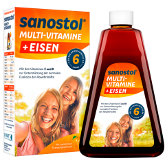 Sanostol Multi-Vitamine + Eisen 460 ml 