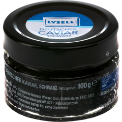 LYSELL MSC Deutscher Caviar schwarz 100 g 