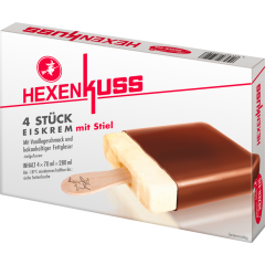 Hexen-Eis Hexen-Kuss Vanille 4 x 70 ml 