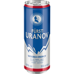 FÜRST URANOV Wodka Energy, 10% vol. 0,33 l 