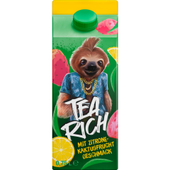 Tea Rich Eistee Zitrone-Kaktusfrucht 0,75 l 