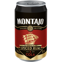 MONTAJO Rum Cola 10 % vol. 0,33 l 