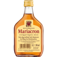 Mariacron Weinbrand 36 % vol. 0,1 l 