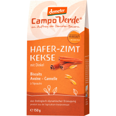 Campo Verde Demeter Hafer-Zimt Kekse mit Dinkel 150 g 