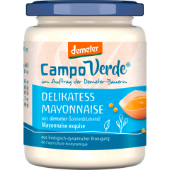 Campo Verde Demeter Delikatess Mayonnaise 250 ml 