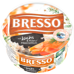 Bresso Frischkäse Lachs & Kren/Meerrettich 150 g 