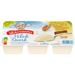 Leckermäulchen Milch-Quark Minis Vanillegeschmack 6 x 50 g 