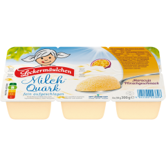 Leckermäulchen Milch-Quark Minis Maracuja-Pfirsich-Geschmack 6 x 50 g 