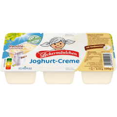 Leckermäulchen Joghurt-Creme Vanillegeschmack 7,4 % Fett 6 x 55 g 