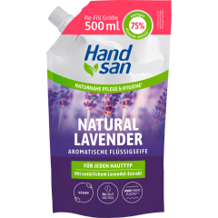Handsan Natural Lavender Seife Nachfüllpack 500 ml 