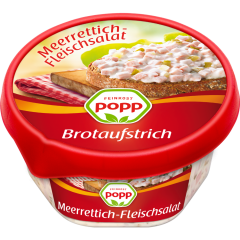Popp Brotaufstrich Merrettich-Fleischsalat 150 g 