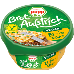 Popp Brotaufstrich vegan Ei-frei-Salat 150 g 