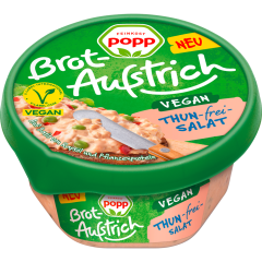 Feinkost Popp Brotaufstrich Thunfisch vegan 150 g 