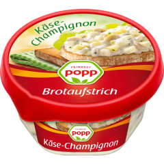 Popp Brotaufstrich Käse-Champignon 150 g 