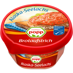Popp MSC Brotaufstrich Alaska-Seelachs 150 g 
