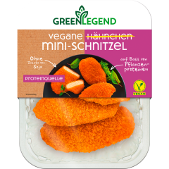 Green Legend Hähnchen Minischnitzel vegan 150 g 