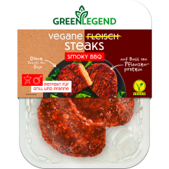 Green Legend Steak Smoky BBQ vegan 160 g 