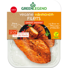 Green Legend Vegane Hähnchen Filets Sweet Pepper 160 g 
