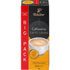 Tchibo Cafissimo Caffè Crema mild Kapseln Vorratsbox 30 Kapseln 